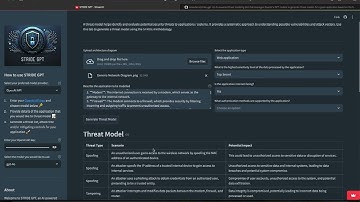 STRIDE GPT, Threat Modeling with AI/LLMs | AI Security Expert