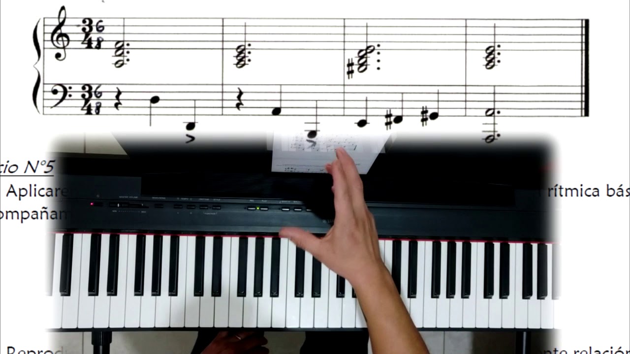 Tutorial de Zamba en el Piano