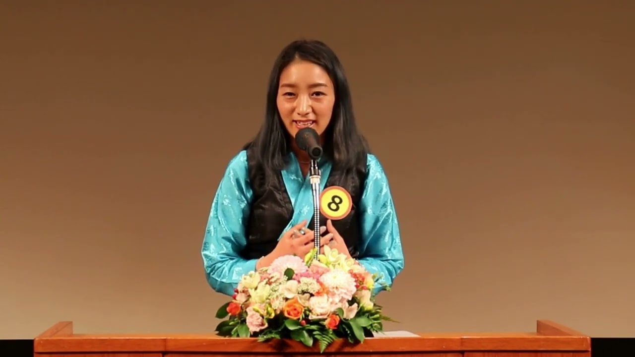 【第18回日本語スピーチコンテスト】金賞　ボテ　キツン