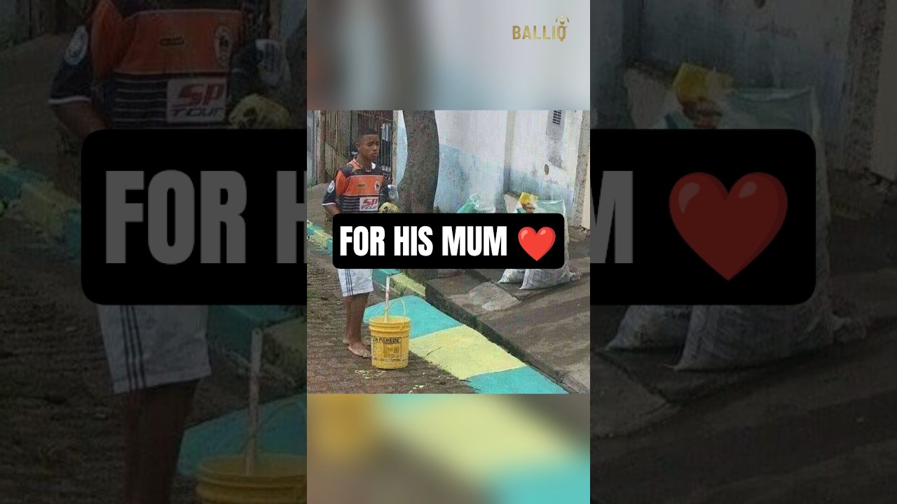 3 Footballers Who Kept Their Promise To Their Mums 🥺❤️ #football #shorts #neymar