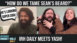 WE MET ROCKING STAR YASH before KGF Chapter 2 Release! | Sean's Beard = Yash APPROVED✅