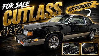 The 1987 oldsmobile cutlass 442 hits the market