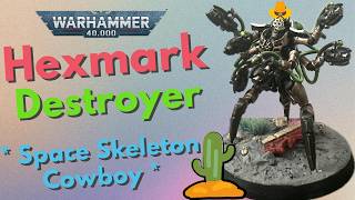 Beginner Painting Hexmark Destroyer [Szarekhan scheme] Necron | Warhammer 40,000 | 40K