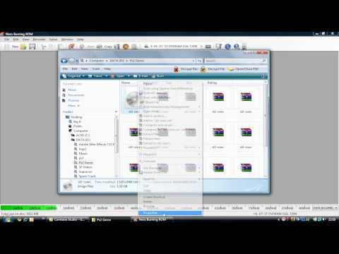 How to Burn A PlayStation 2 Games Using Nero 9 (HD)