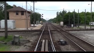 (HD) Amtrak Ride: C & M Sub: Open Air: Glenview to Truesdell MP53