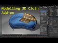 Modeling Cloth Add on Blender Secrets