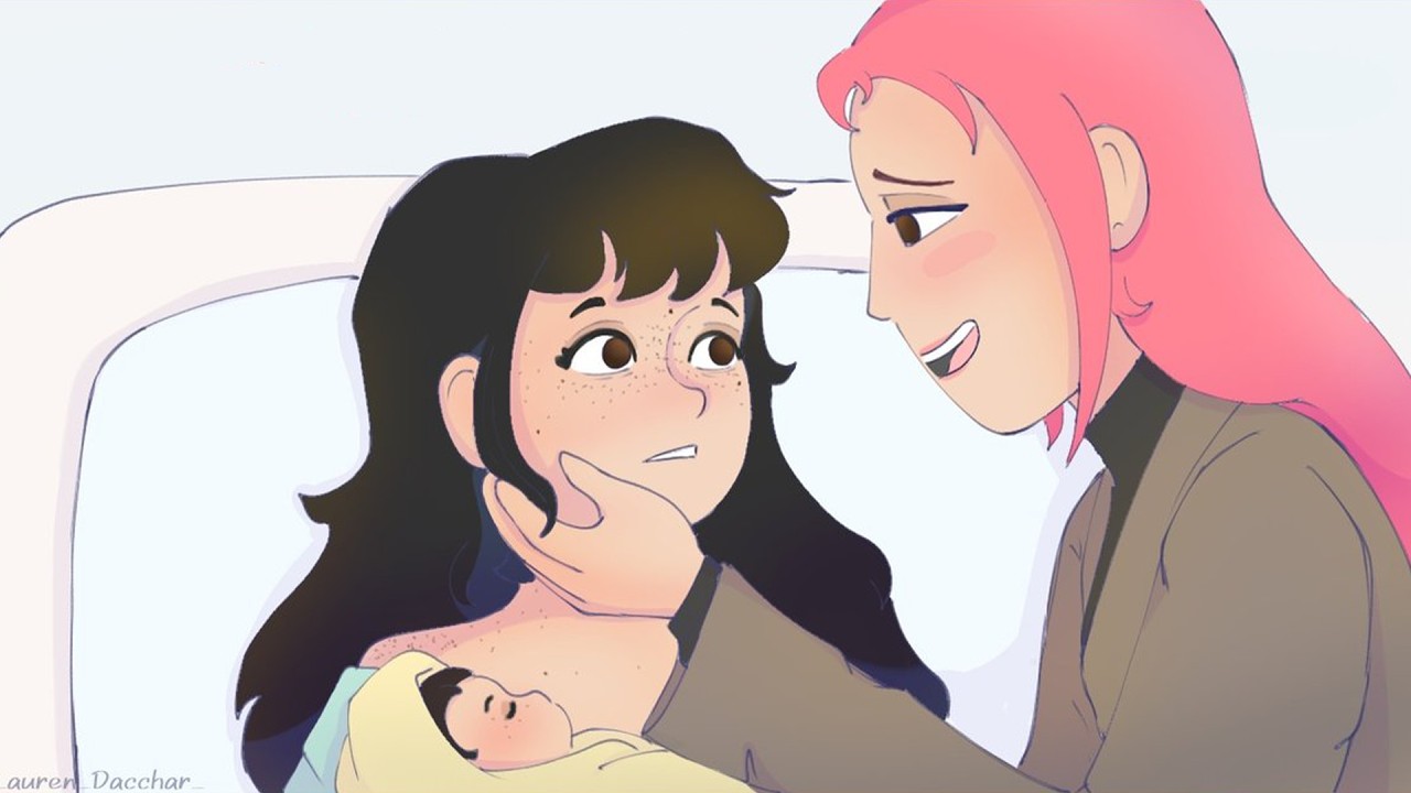 Зажатый между дразнением и заботой | Сборник комиксов | polytrix