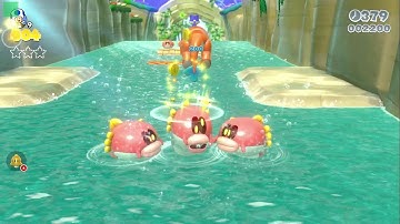 Super Mario 3D World - 1-4 Plessie