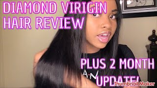 Diamond Virgin Hair Company Review Body Wave Hair Plus 2 Month Update 