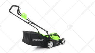 Газонокосилка аккумуляторная Greenworks G40LM35K4 с АКБ 4 А/ч и ЗУ, 2501907UB