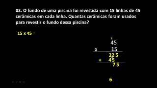 Correção atividade de matemática 6 ano aula 1105 revisão