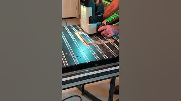 Saw Stop Table Saw with a Router Inset with the Shaper Origin #woodworking