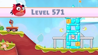 Angry Birds Casual Walkthough Level 571-580 (iOS Android Gameplay)