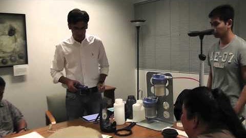 Pasco Sensors Demonstration