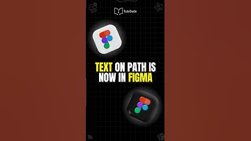Text on Path is now in figma #shorts #design #trending #tutedude