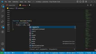 How to Find the Maximum Value in an Array in JavaScript Using a Loop.