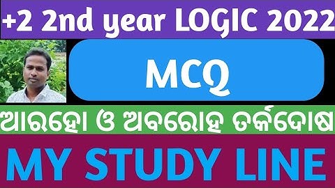 #Imp Inductive and deductive fallacies MCQ LOGIC CLASS12th