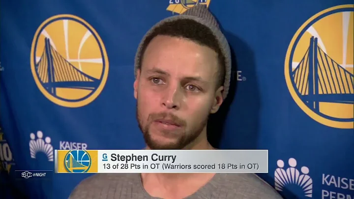 Steph Curry & Kevin Durant comment on Curry's hand injury in Warriors' win over Lakers | NBA on ESPN