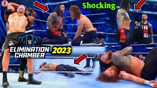 Roman Reigns Vs Sami Zayn Undisputed Universal Championship, Elimination Chamber 2023 Highlights