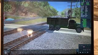GTW 5629 & CB&Q 5632 hauling a high speed doubleheader excursion on the C&O Hinton Division at 83MPH