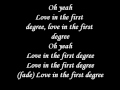 Alabama- Love in the First Degree