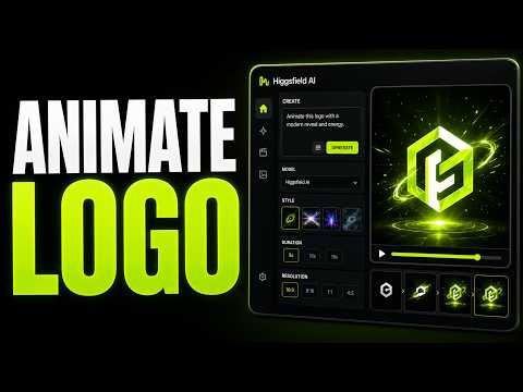 How To Animate Logo With AI Higgsfield [FULL GUIDE]