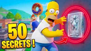 The 50 Hidden Secrets in Fortnite & The Simpsons