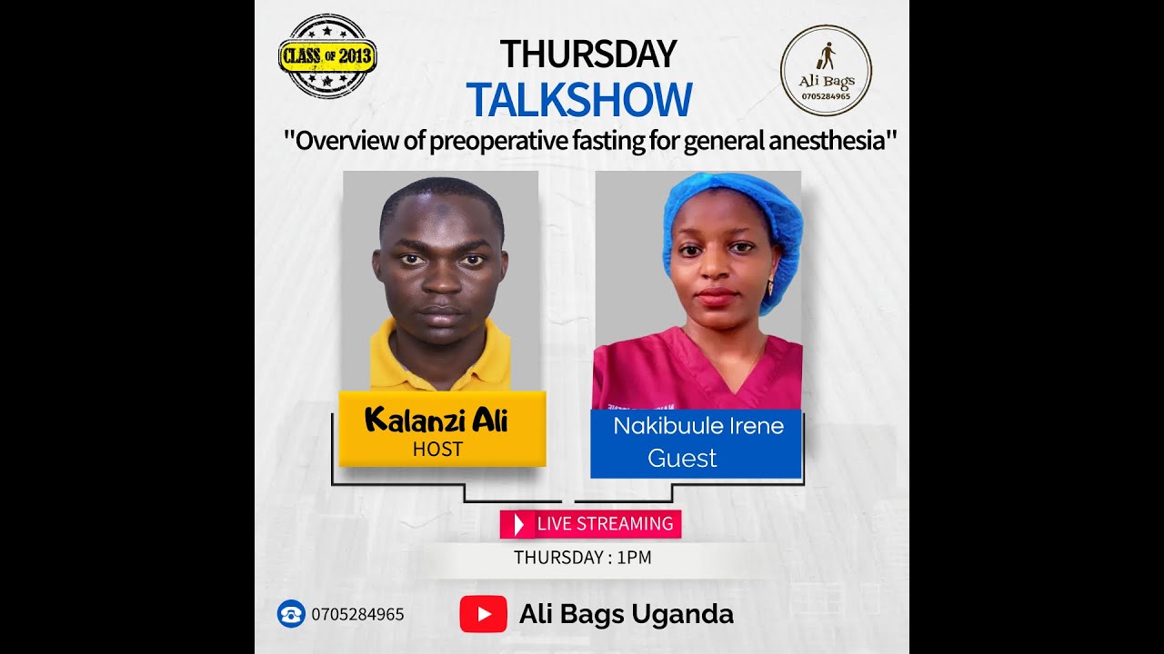 Fasting before surgery or anesthesia