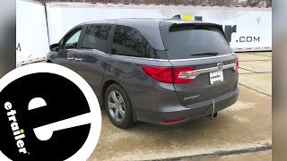 etrailer | Curt TConnector Vehicle Wiring Harness Installation  2019 Honda Odyssey