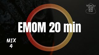 Workout Music With Timer - EMOM 20 min - Mix 37 screenshot 4