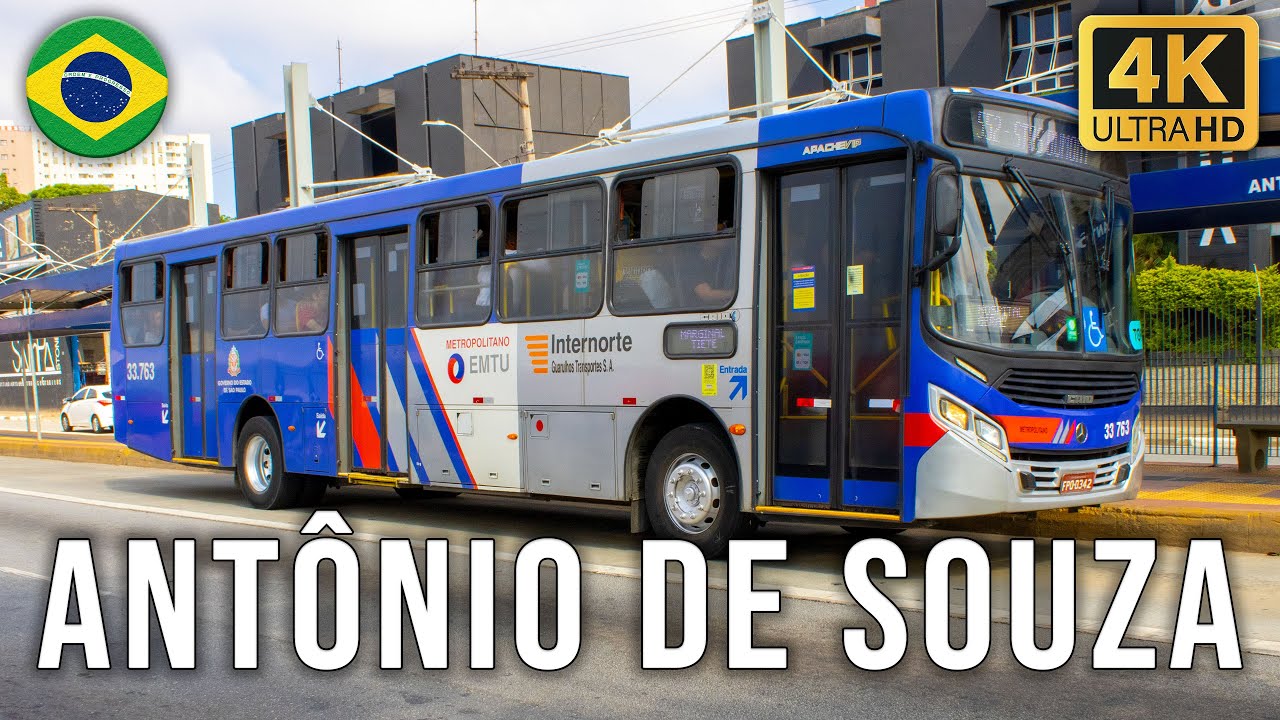 Parada Antônio de Souza (Guarulhos/SP) - Movimentação de Ônibus #849