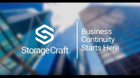 Growing Your Business With StorageCraft