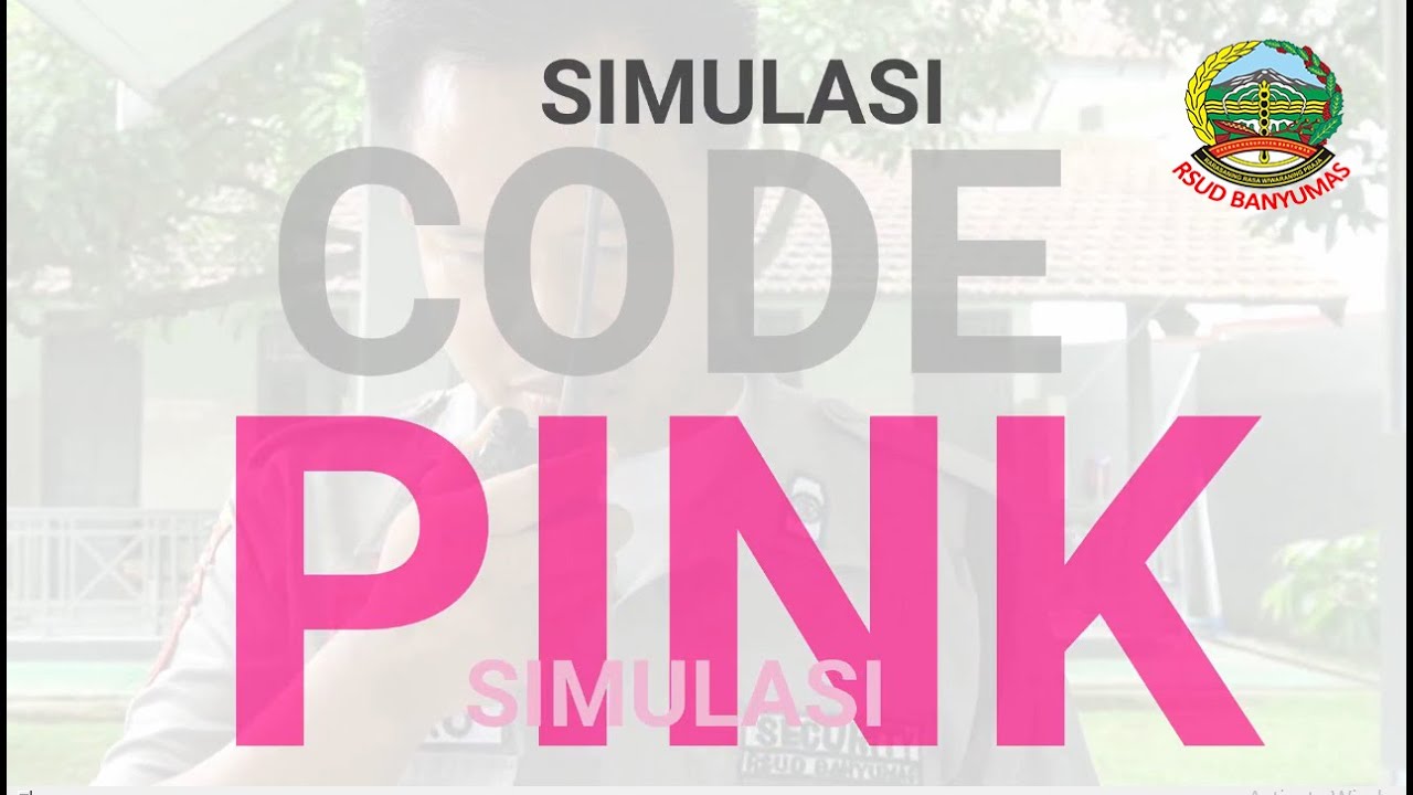 Simulasi CODE PINK RSUD Banyumas