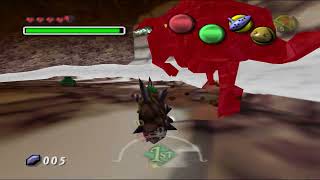 The Legend of Zelda Majora's Mask - Snowhead Temple boss Fight - GOHT