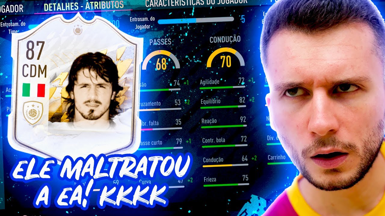 O QUE ELE FEZ PRA EA??? A CARTA DELE É CANSADA DEMAIS!!!! FIFA 22 - ULTIMATE TEAM