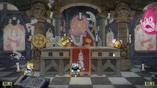 Cuphead - The Kings Leap - The Bishop - 2 Player
