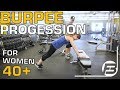 Female Fat Loss Over 40 - Burpee Progression