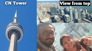 Toronto CN Tower visit tour??| Top Toronto view from CN Tower️| Toronto tourist attraction