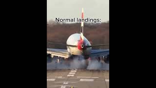Normal Landings vs A330 Landings 🔥