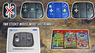 Nintendo Joycons are TERRIBLE. Use these instead! - NYXI Hyperion 3 Ultra Joycons/Pro Controllers
The Nintendo Switch 2 joycons leave a lot to be desired. These NYXI Hyperion 3 controllers act as both joycons and pro controllers all in one package! Lets have a closer look......
https://youtu.be/NK5875HDwsU
https://youtu.be/iCHlP-4lHMc
https://youtu.be/hcV3Lshs0Vs
https://youtu.be/fDKLWng67c8
0:00 Intro
0:12 Original Joycons
1:16 NYXI Controllers - Are They Good?
2:06 Hyperion 3
3:13 Hyperion 3 GameCube/Purple
4:18 Hyperion 3 Ultra
4:59 Hyperion Controller Features
7:08 Hyperion 3 Specs
8:15 Hyperion 3 Ultra Specs
9:12 Price Differences
10:20 Hyperion 3 Vs Ultra
11:31 Mouse Mode
16:29 Rating Each Controller
Hyperion 3 Ultra
https://nyxigame.com/products/16076028764586047333651755?source_type=sales_plugin_af&slt=sales_plugin_af&referral_code=6R3N0CEF8GR9&utm_source=Travis%20Bowman&utm_medium=Travis%20Bowman&utm_campaign=Travis%20Bowman
Hyperion 3
https://nyxigame.com/products/16072822857183694767031755?source_type=sales_plugin_af&slt=sales_plugin_af&referral_code=6R3N0CEF8GR9&utm_source=Travis%20Bowman&utm_medium=Travis%20Bowman&utm_campaign=Travis%20Bowman
Hyperion 3 GameCube/Purple
https://nyxigame.com/products/16076057281841479532631755?source_type=sales_plugin_af&slt=sales_plugin_af&referral_code=6R3N0CEF8GR9&utm_source=Travis%20Bowman&utm_medium=Travis%20Bowman&utm_campaign=Travis%20Bowman
TRAVIS BOWMAN - Lets Get Connected!
LINKS:
JOIN MY PATREON FOR TABS, LESSONS, AND DOWNLOADABLE MUSIC:
https://tinyurl.com/22vh9d8j
SOCIALS:
WEBSITE: https://tinyurl.com/3h96jnbh
FACEBOOK: https://tinyurl.com/r3y5ssnd
INSTAGRAM: https://tinyurl.com/7uwuxpuk
TWITCH STREAMS: https://tinyurl.com/26zzumf8
DISCORD: https://discord.gg/UgBzE9Xfxm
AFFILIATE LINKS:
Divoom Pixoo 64 - https://amzn.to/3ZrJdrB
Gruv Gear KAEPO - https://amzn.to/3SzDduH
Sony a6400 Camera - https://amzn.to/3ICYteN
Arcade 1up Street Fighter Cabinet - https://amzn.to/3SA4e1g
LED Light Strip - https://amzn.to/3xSEsfc
Sega Dreamcast GDEMU - https://amzn.to/3SAzq0h
FIND MY MUSIC HERE:
SPOTIFY: https://tinyurl.com/3fbwate3
APPLE MUSIC: https://tinyurl.com/av9bp7hw
BOOKING AND BUSINESS:
travisbowmanmusic@yahoo.com Nintendo Joycons are TERRIBLE. Use these instead! - NYXI Hyperion 3 Ultra Joycons/Pro Controllers