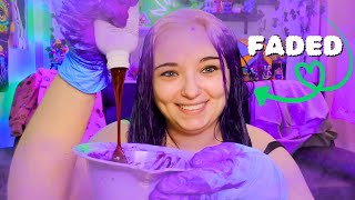 Let's get FADED and dye my HAIR! 💜