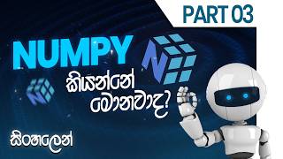 NumPy Operations Sinhala Tutorial | Array vs Array, Array vs Scalar & Universal Functions Explained