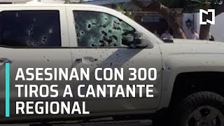 Asesinan al cantante Luis Mendoza y a su representante con 300 tiros - Las Noticias