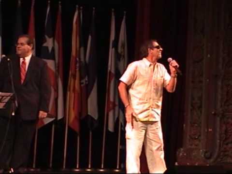 Frank Garcia sings his Corazon de Tampa at Tampa M...