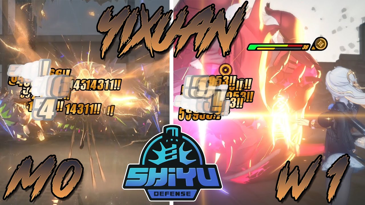 Yixuan Grandmaster M0 - W1 Shiyu Defence 7 Speedrun! Best Team Showcase - Astra And Pan Yinhu | ZZZ