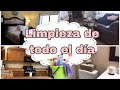 MI RUTINA DE LIMPIEZA// LIMPIA CONMIGO//LIMPIEZA DE TODO EL DÍA