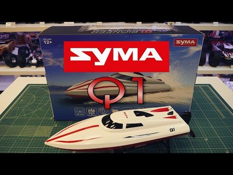 Видео: Р/У катер Syma Q1 2.4G - Syma Toys обзор RC models