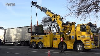 2019-12-28 - VN24 - Truck in a ditch - easy job for Kollmers rotator