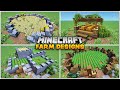 8 Quick and Easy Minecraft Farm Designs