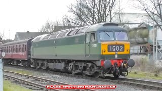 (HD) East Lancashire Railway ELR Winter Diesel Gala On The 08-FEB-2020